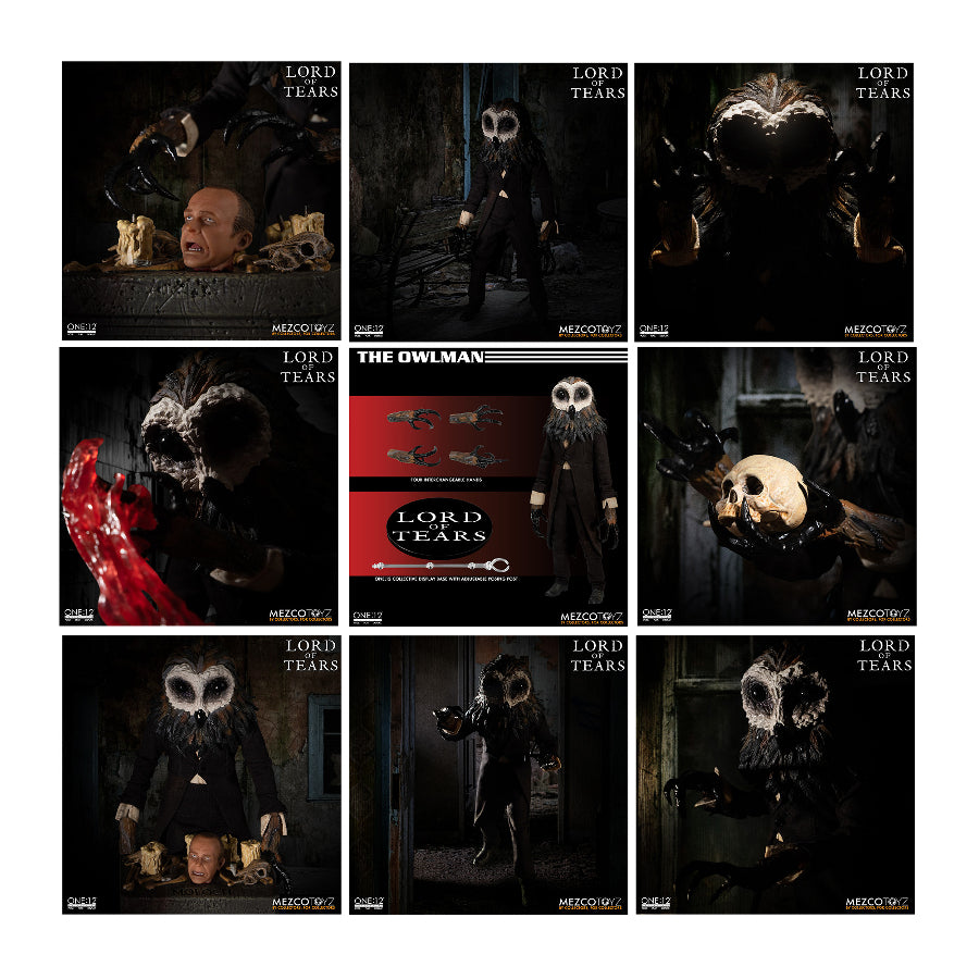 Mezco OwlMan Lord Of Tears 1:12 Collective Action Figure Brand New