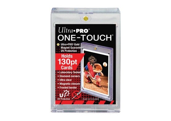Ultra Pro 3x5 Regular UV One Touch 130pt Card Holders Case Of 25 New