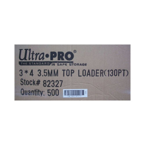 Ultra Pro 3x4 Toploaders Card Protectors 130pt Thick W/Sleeves CASE OF 50 Packs