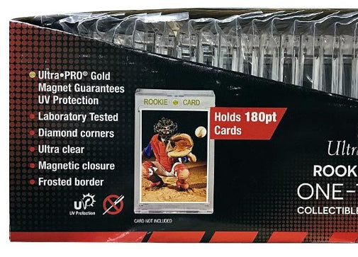 Ultra Pro 3x5 Regular UV One Touch 180pt Rookie Card Holders Case Of 20