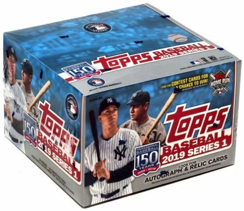 2019 Topps Series 1 MLB Baseball Retail Box Factory Sealed