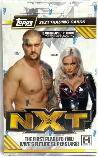 2021 Topps WWE NXT Wrestling Hobby Box Factory Sealed