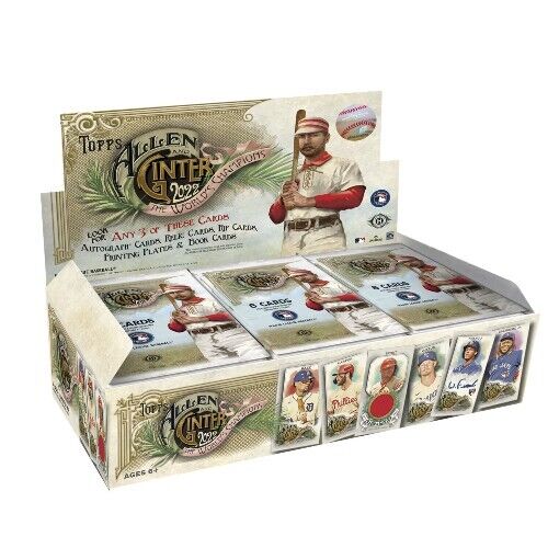 2022 MLB Baseball Allen And Ginter Hobby Box Factory Sealed