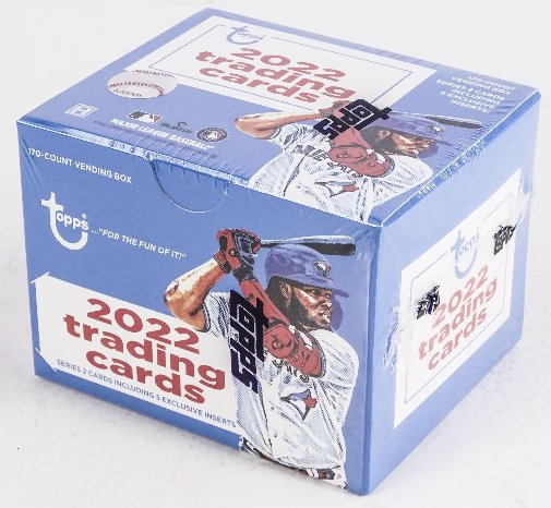 2022 Topps MLB Baseball Series 2 Vending Box Factory Sealed