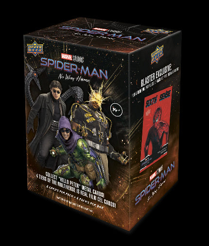 2023 Upper Deck Spider Man No Way Home Trading Cards Blaster Box Factory Sealed