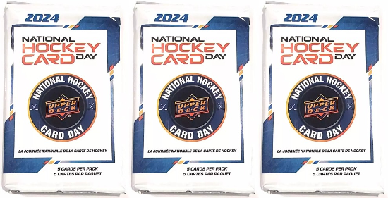 2021/22 Upper Deck Series 1 Hockey Retail 24-Pack Box PLUS 3 Free Packs NHCD