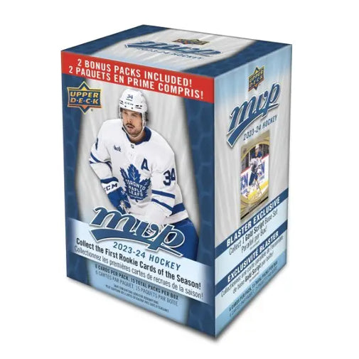 2023/24 Upper Deck MVP NHL Hockey Blaster Box Factory Sealed