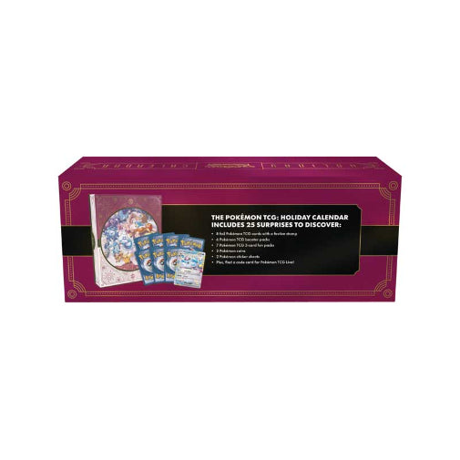 Pokemon TCG 2025 Holiday Calendar Box Factory Sealed