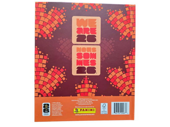 2026 Panini Soccer World Cup Hardcover Limited Special Edition Sticker Album New
