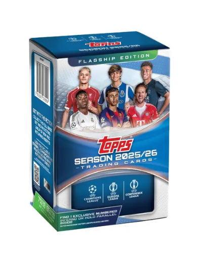 2026 Topps UEFA Soccer Competitions Value Blaster Box Factory Sealed