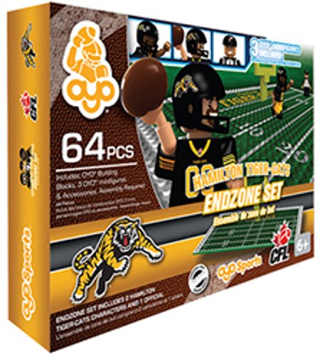 CFL Football Hamilton Tiger Cats OYO Sports Endzone Set New