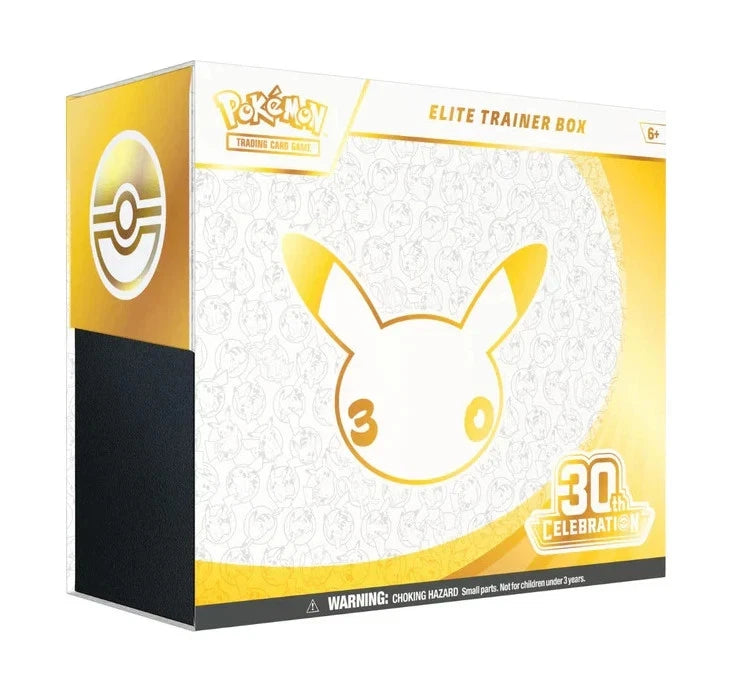 Pokemon TCG 30th Celebration Elite Trainer Box ETB Factory Sealed