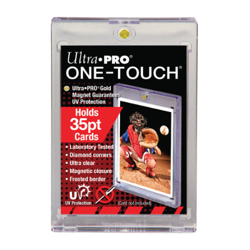Ultra Pro 3x5 Regular UV One Touch 35pt Card Holders Case Of 25 Brand New