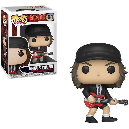 Funko POP Music ACDC Angus Young Vinyl Action Figure New