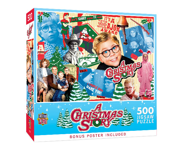 Masterpiece Company A Christmas Story 500 Piece Jigsaw Puzzle New