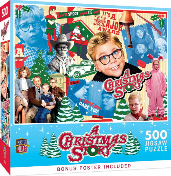 Masterpiece Company A Christmas Story 500 Piece Jigsaw Puzzle New