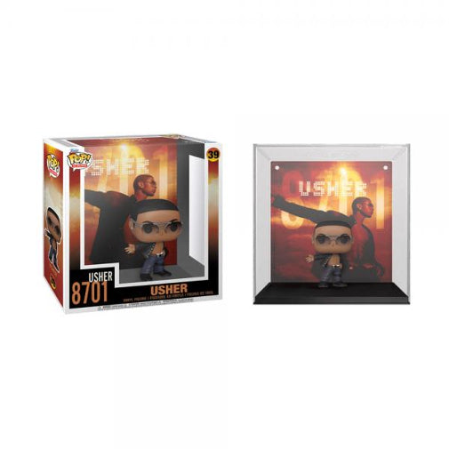Funko POP Albums Music Usher 8701 Vinyl Figure Set Brand New
