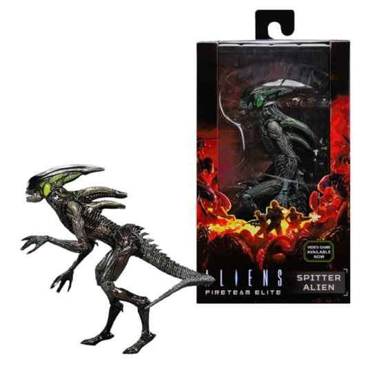 NECA Aliens Fireteam Elite Series 2 Spitter Action Figure New