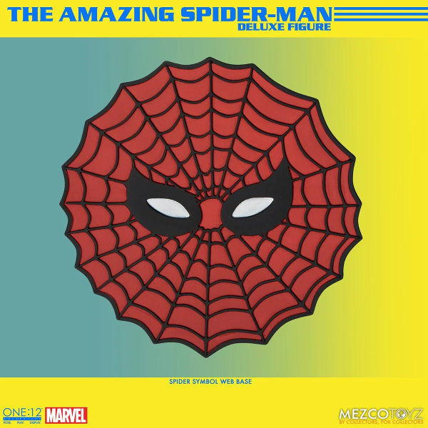 Mezco Toys Amazing Spider Man Deluxe 1:12 Collective Action Figure Brand New