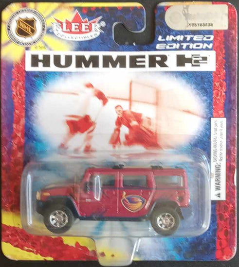 Fleer Collectibles NHL Hockey 1:64 Atlanta Thrashers Hummer Diecast Car New