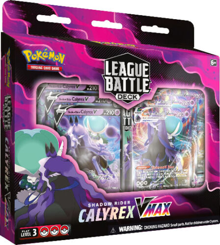 Pokemon Trading Card Game TCG Battle Deck Shadow Rider Calyrex Vmax Box Brand New