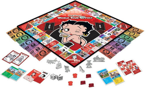 Masterpieces Betty Boop World Tour Opoly Board Game Brand New