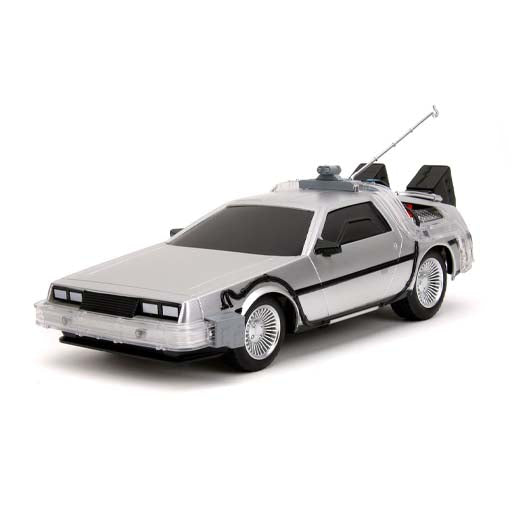 JADA Toys Back To The Future 1:16 Remote Controlled Delorean Car New