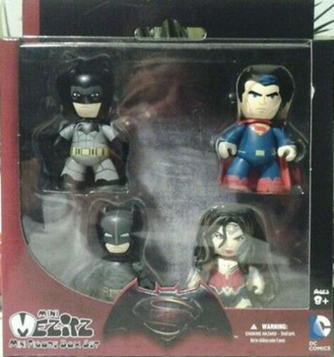 Mezco Toyz DC Comics Batman Dawn Of Justice Mini 2" Figures Boxed Set Brand New