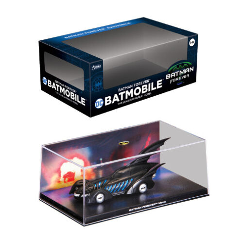 Eaglemoss Batman Batmoblie Diecast Car 1:43 Scale Batman Forever Brand New