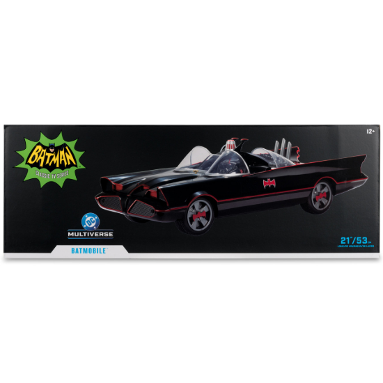 McFarlane Toys DC Multiverse Batman (Classic TV Series) 1966 Batmobile Vehicle