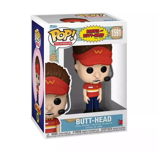 Funko POP Movies TV Beavis & Butt-Head Show Butt-Head Vinyl Figure New