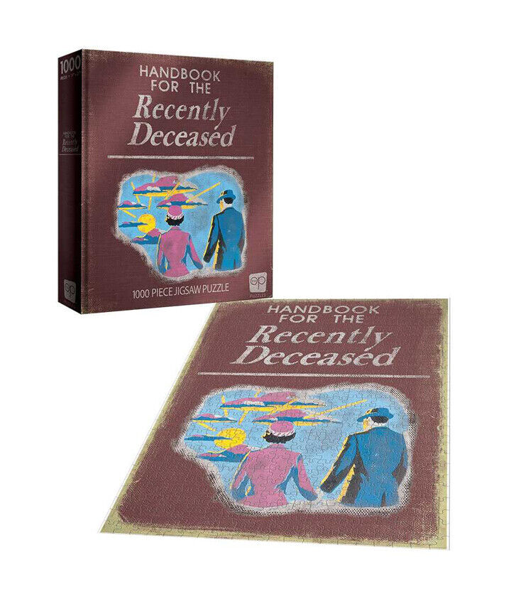 Beetlejuice Handbook For The Recently Deceased 1000 Piece Puzzle Brand New