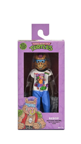 NECA Ben Cooper 1987 TMNT Ninja Turtles Bebop Clothed Action Figure New