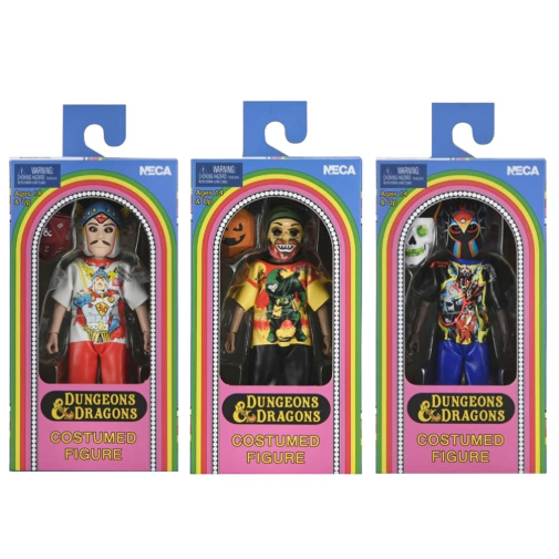 Neca Ben Cooper Dungeons And Dragons Set Of 3 Action Figures New