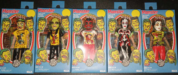 NECA Ben Cooper Costume Kids Collection Series 2 Set of 5 Clothed Action Figures New