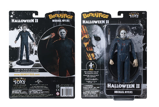 Noble Collection Bendyfigs Horror Halloween Michael Myers Action Figure