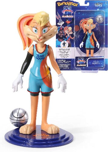 Noble Collection Space Jam Lola Bunny Bendyfig Figure Brand New