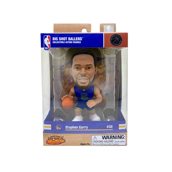Party Animal NBA Basketball Golden State Warriors Steph Curry Big Baller Figure New