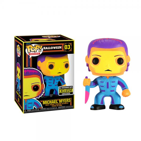 Funko POP Movies Halloween Michael Myers Exclusive Blacklight Vinyl Figure New