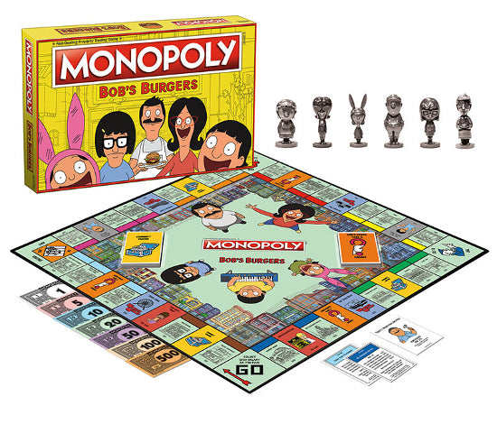 USAopoly Monopoly Bobs Burgers Collectors Edition Board Game Brand New