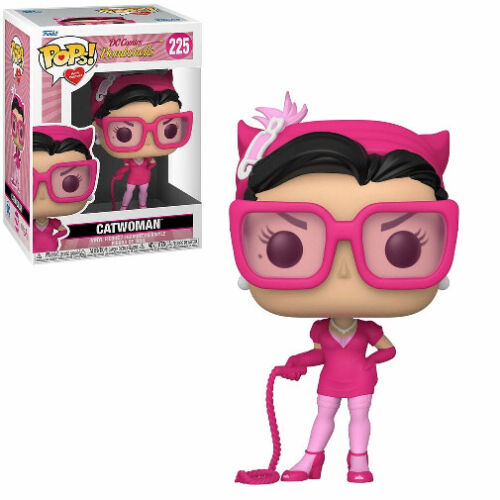 Funko POP DC Bombshells Breast Cancer Awareness Catwoman Vinyl Action Figure