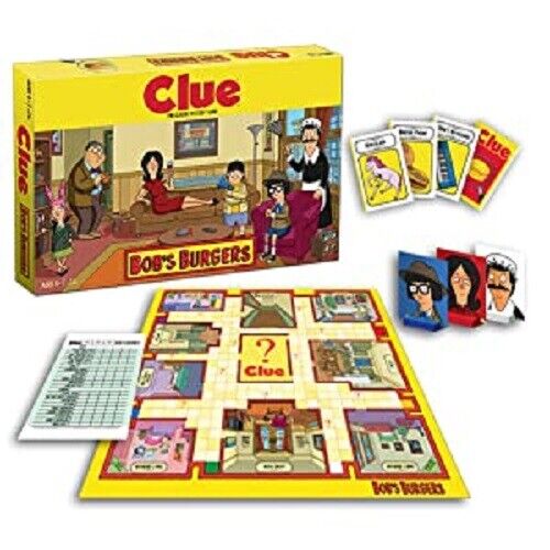 CLUE Bobs Burgers Collectors Edition Board Game Brand New