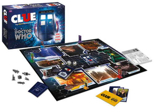 CLUE Doctor Who Collectors Edition Board Game Brand New