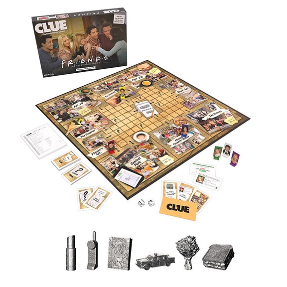 CLUE Friends Collectors Edition Board Game Brand New