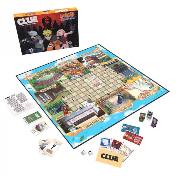 CLUE Naruto Collectors Edition Board Game Brand New