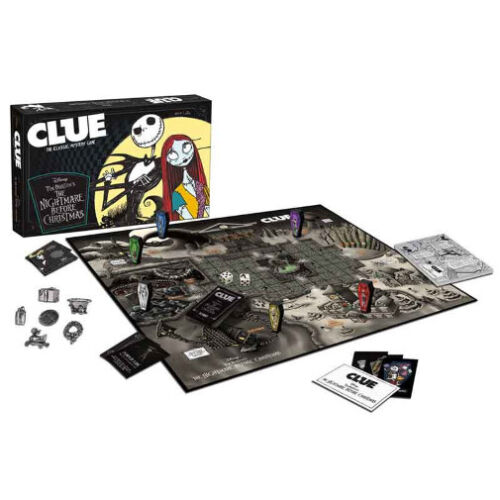 CLUE Nightmare Before Christmas Collectors Edition Board Game Brand New