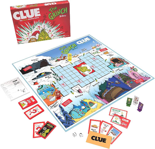 Clue: Dr Seuss The Grinch Board Game Brand New
