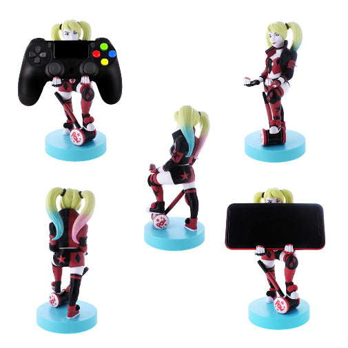 Cable Guys Harley Quinn Gaming/Phone Holder Figure New