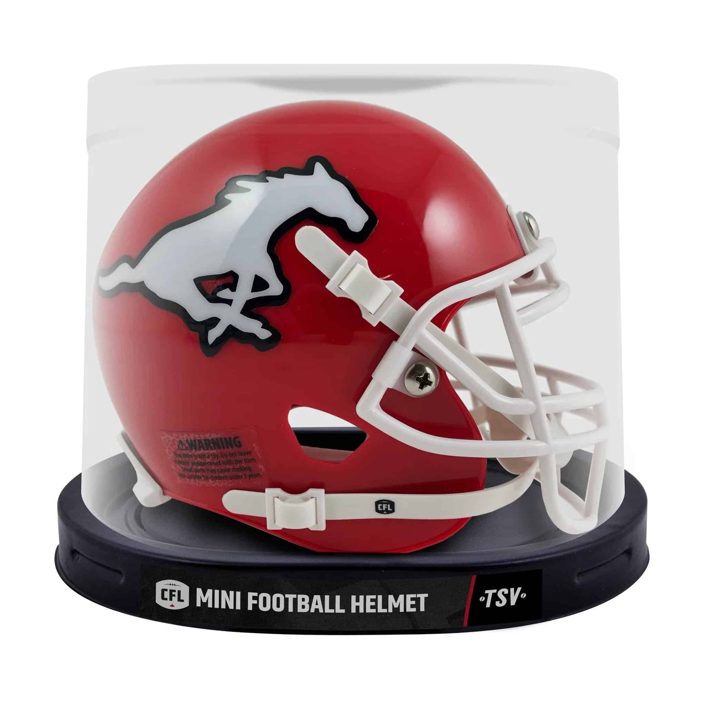 CFL Canadian Football Calgary Stampeders STAMPS Mini Replica Helmet New