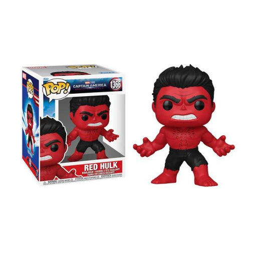 Funko POP Movies Captain America Movie Red 6" Vinyl Hulk Figure New